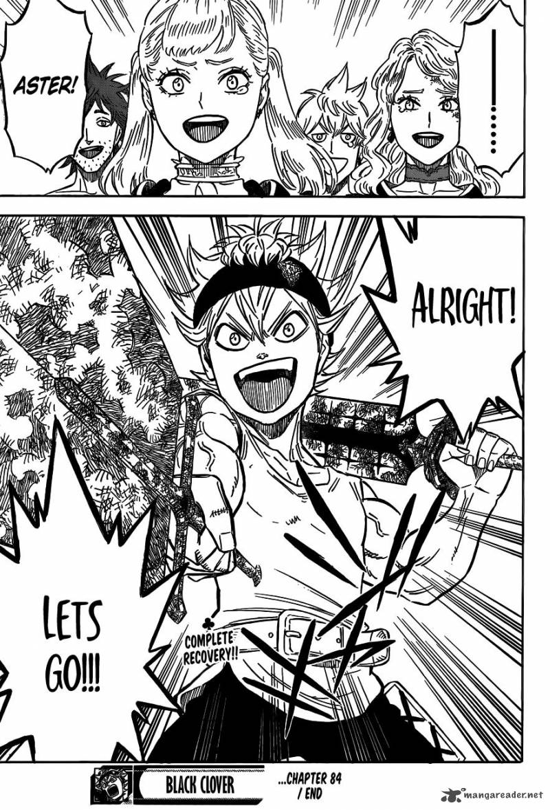 Black Clover Chapter 84 page 19 - Chapter 84: Decision at the Battlefield