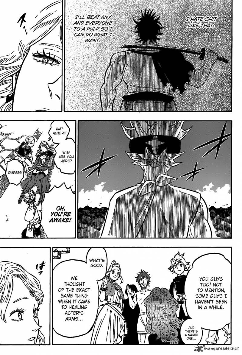 Black Clover Chapter 84 page 9 - Chapter 84: Decision at the Battlefield
