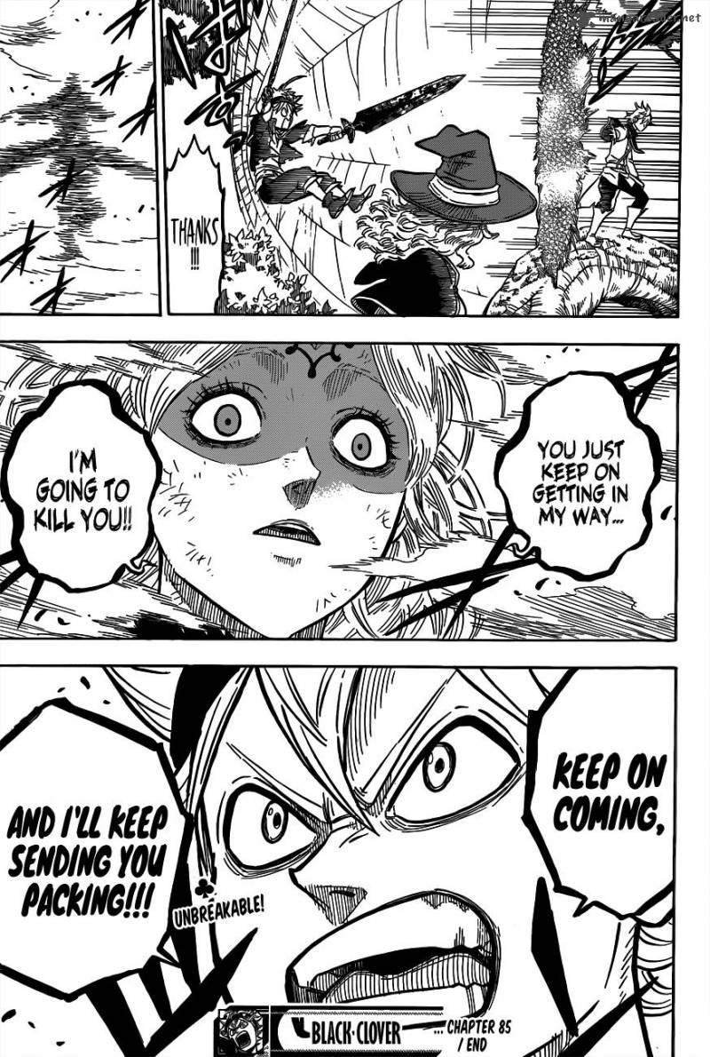 Black Clover Chapter 85 page 17 - Chapter 85: The Charging Bull