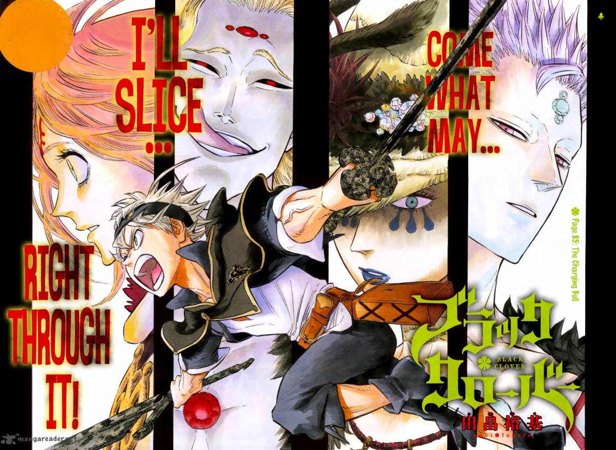 Black Clover Chapter 85 page 2 - Chapter 85: The Charging Bull