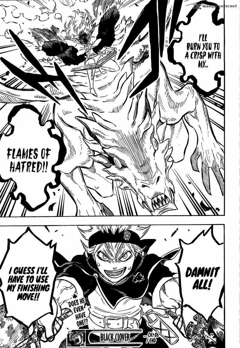 Black Clover Chapter 86 page 15 - Chapter 86: Flames of Hatred