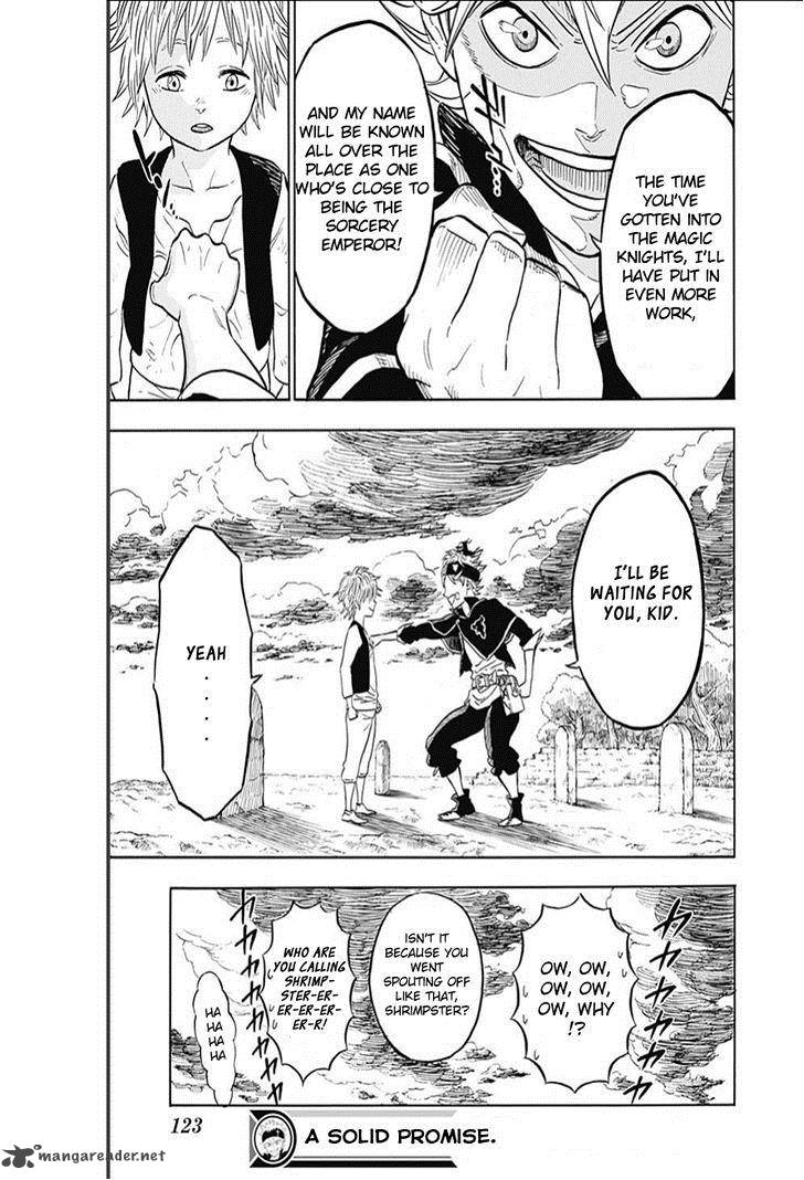 Black Clover Chapter 9 page 19 - Chapter 9: The Boy's Vow 2