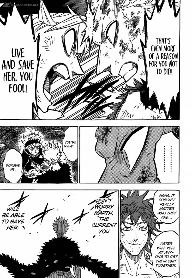 Black Clover Chapter 92 page 15 - Chapter 92: I Won't Let You Die