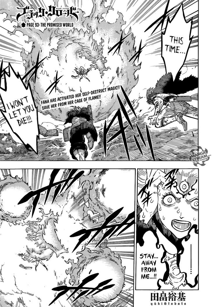 Black Clover Chapter 93 page 1 - Chapter 93: The Promised World