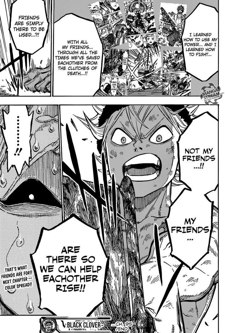 Black Clover Chapter 95 page 16 - Chapter 95: Those Who Boost Each Other Up