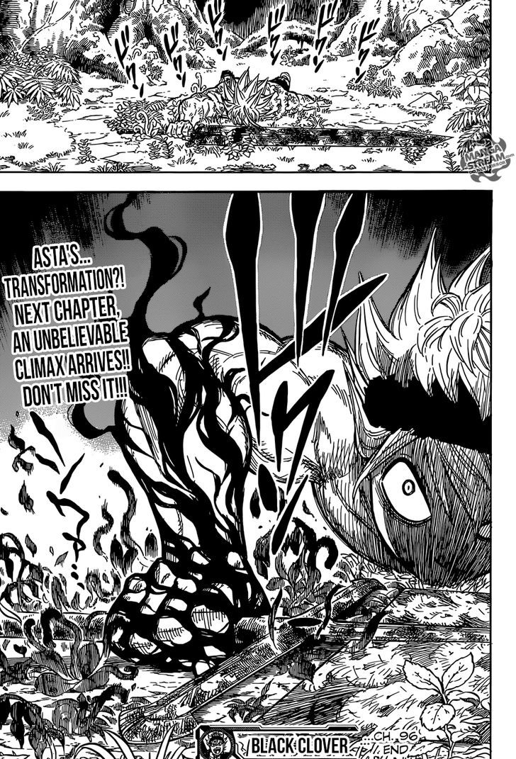 Black Clover Chapter 96 page 17 - Chapter 96: Transfiguration