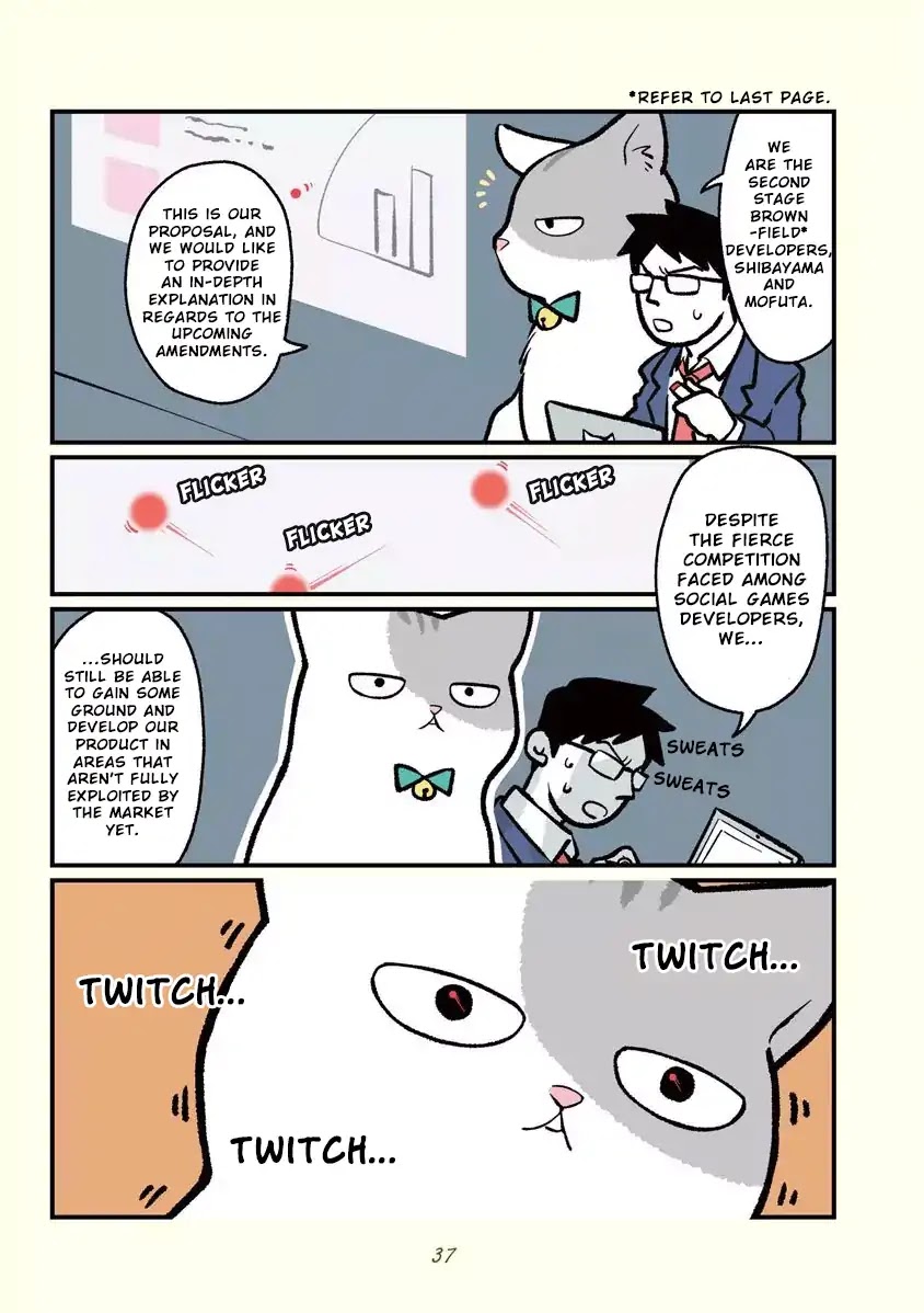Black Company's Employee Become Cats, Life Changed Story. Chapter 4 page 4 - Chapter 4