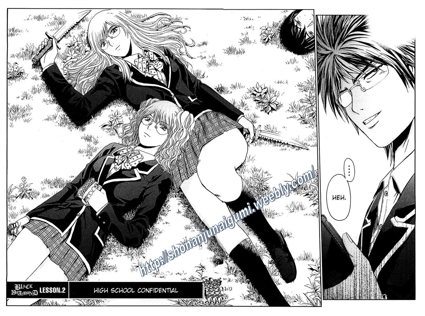 Black Diamond (FUJISAWA Tohru) Chapter 2 page 2 - Chapter 2 : High School Confidential