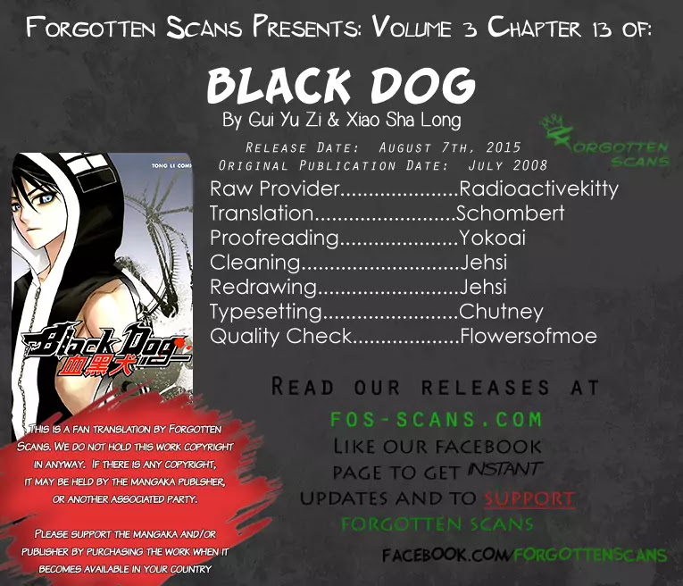 Black Dog Chapter 13 page 1 - Chapter 13 : From Overseas