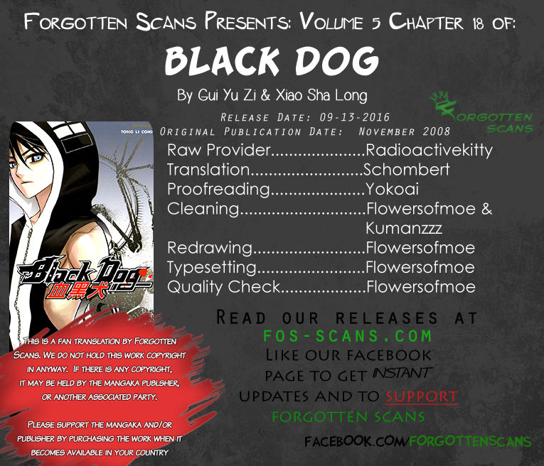 Black Dog Chapter 18 page 1 - Chapter 18 : Death Diaries