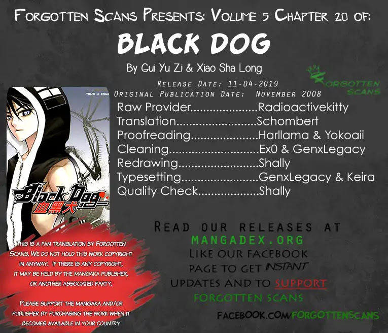 Black Dog Chapter 20 page 1 - Chapter 20