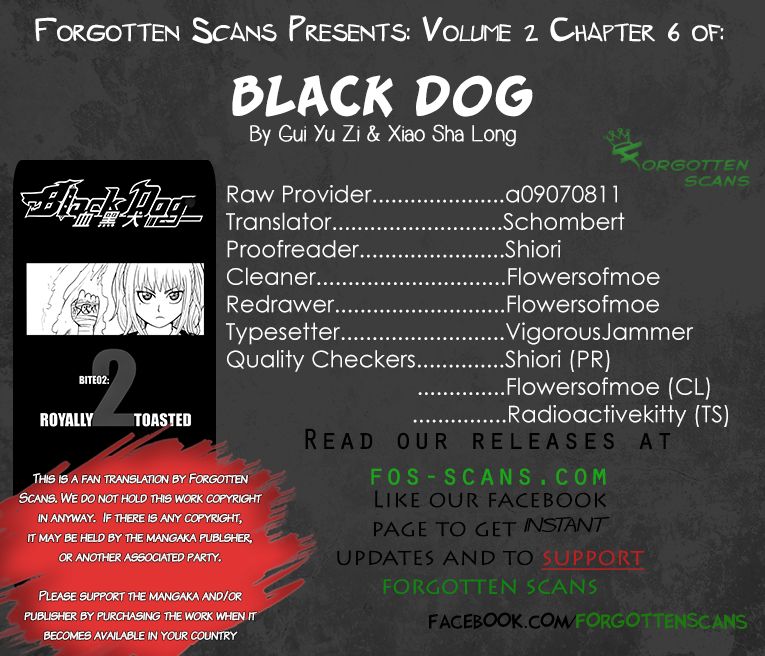 Black Dog Chapter 6 page 1 - Chapter 6 : Bark 06: Tamer