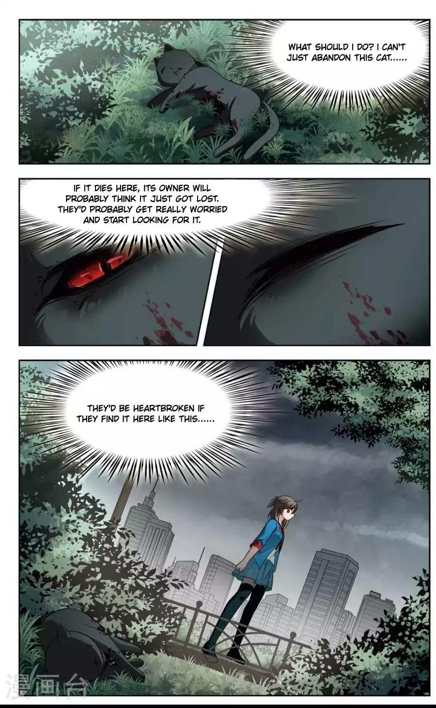 Black Feather Love Song Chapter 1 page 12 - Chapter 1: Black Cat