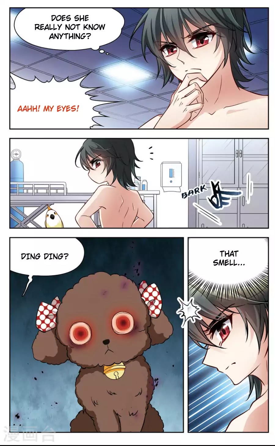 Black Feather Love Song Chapter 2 page 11 - Chapter 2: Help Me! I Turned Into a Parrot!?
