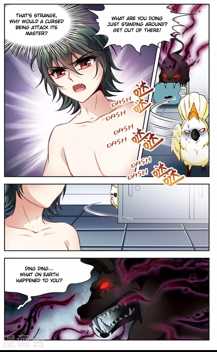 Black Feather Love Song Chapter 2 page 15 - Chapter 2: Help Me! I Turned Into a Parrot!?