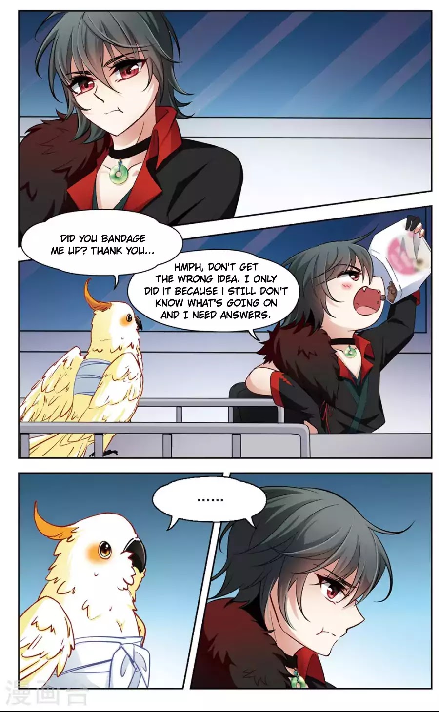 Black Feather Love Song Chapter 3 page 19 - Chapter 3: Overnight Transformation