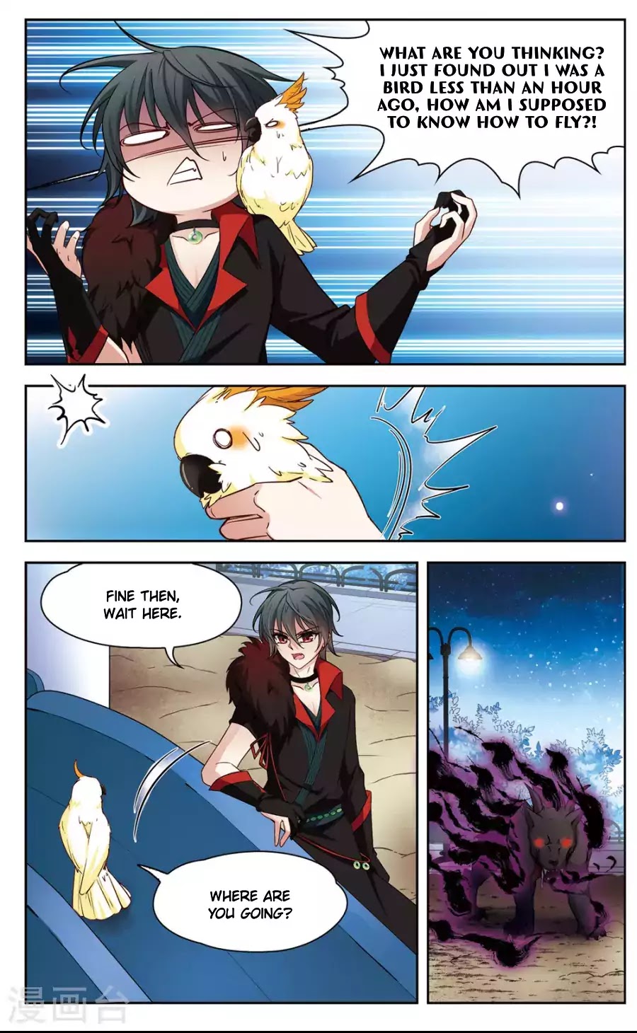 Black Feather Love Song Chapter 3 page 3 - Chapter 3: Overnight Transformation