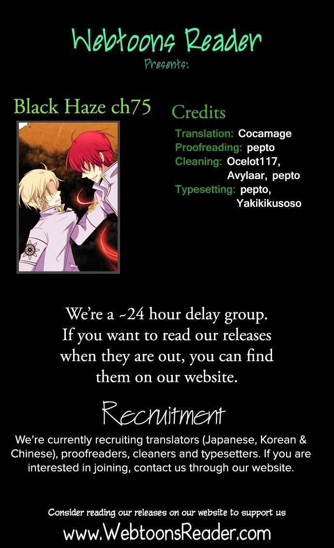 Black Haze Chapter 75 page 1 - Chapter 75