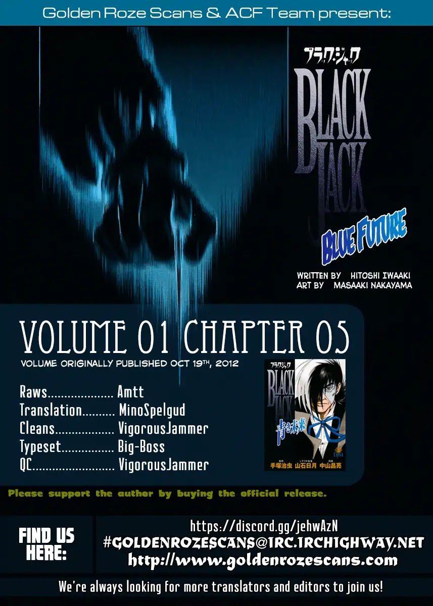 Black Jack: Blue Future Chapter 5 page 19 - Chapter 5: Fear
