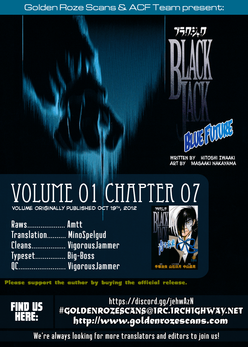 Black Jack: Blue Future Chapter 7 page 29 - Chapter 7: Awakening