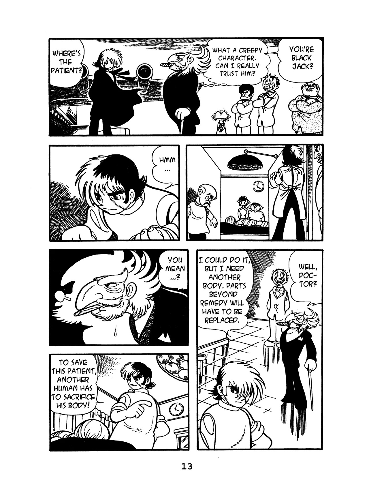 Black Jack Chapter 1.1 page 16 - Vol.1 Chapter 1: Is there a Doctor?