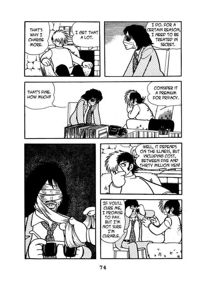 Black Jack Chapter 1.4 page 6 - Vol.1 Chapter 4: The Face Sore