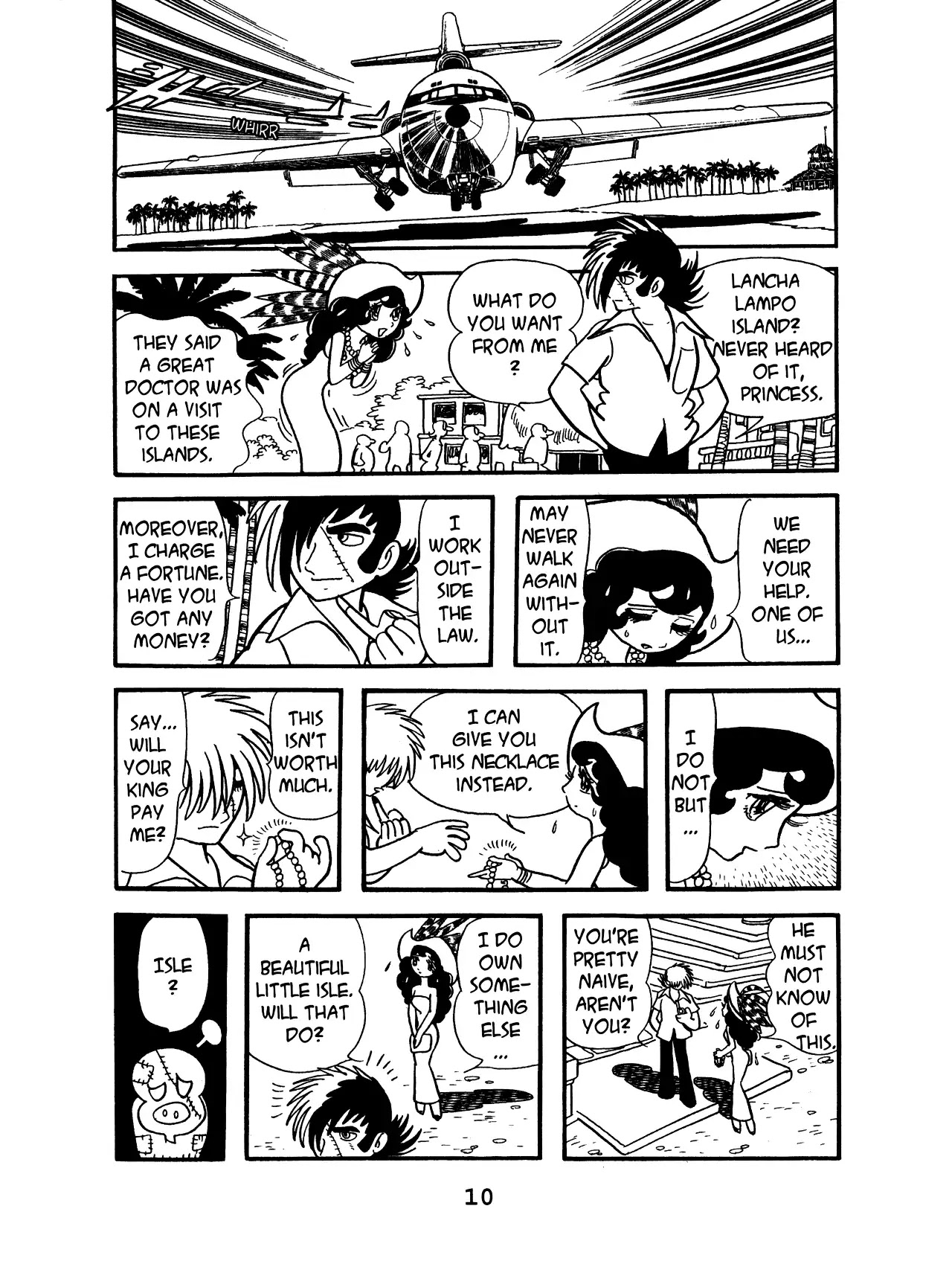 Black Jack Chapter 10.1 page 11 - Vol.10 Chapter 1: Avina's Isle