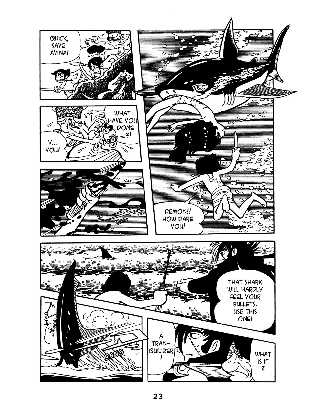 Black Jack Chapter 10.1 page 24 - Vol.10 Chapter 1: Avina's Isle
