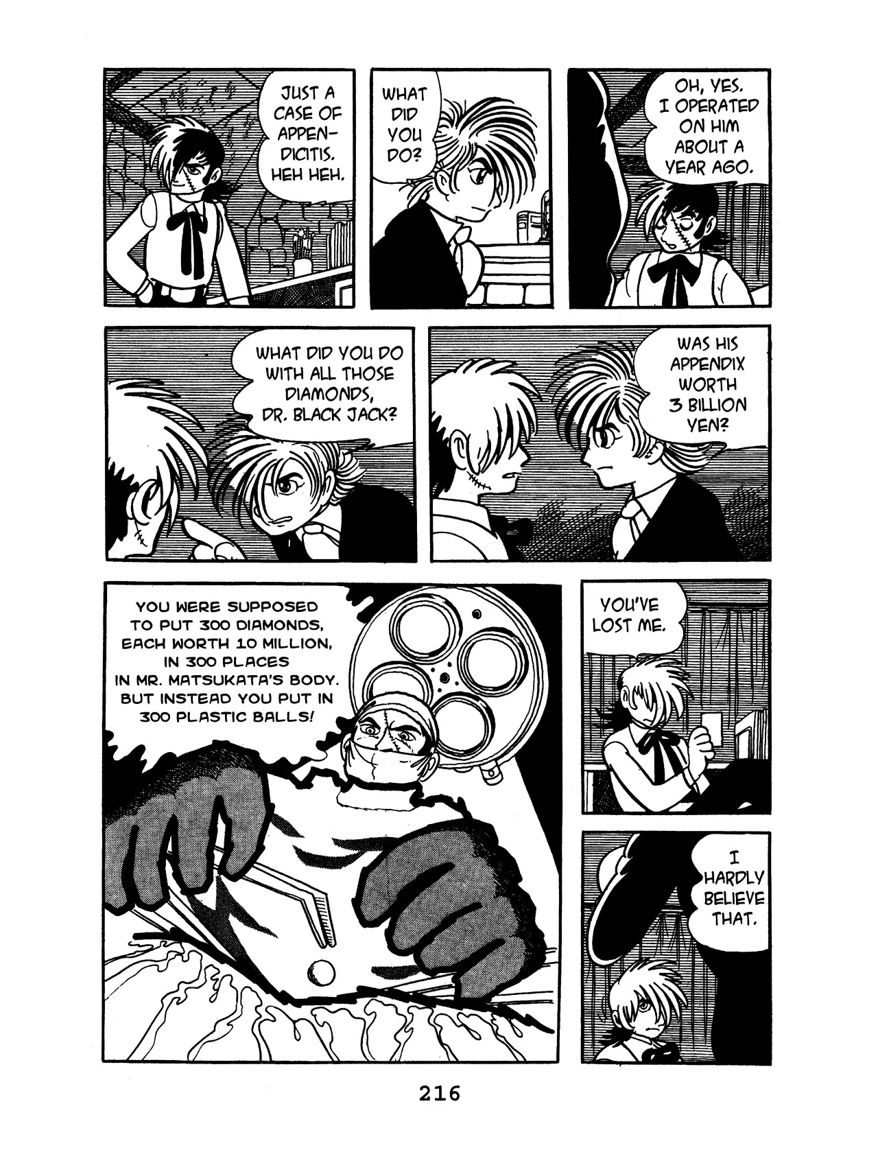 Black Jack Chapter 10.10 page 10 - Vol.10 Chapter 10: Ashes And Diamonds