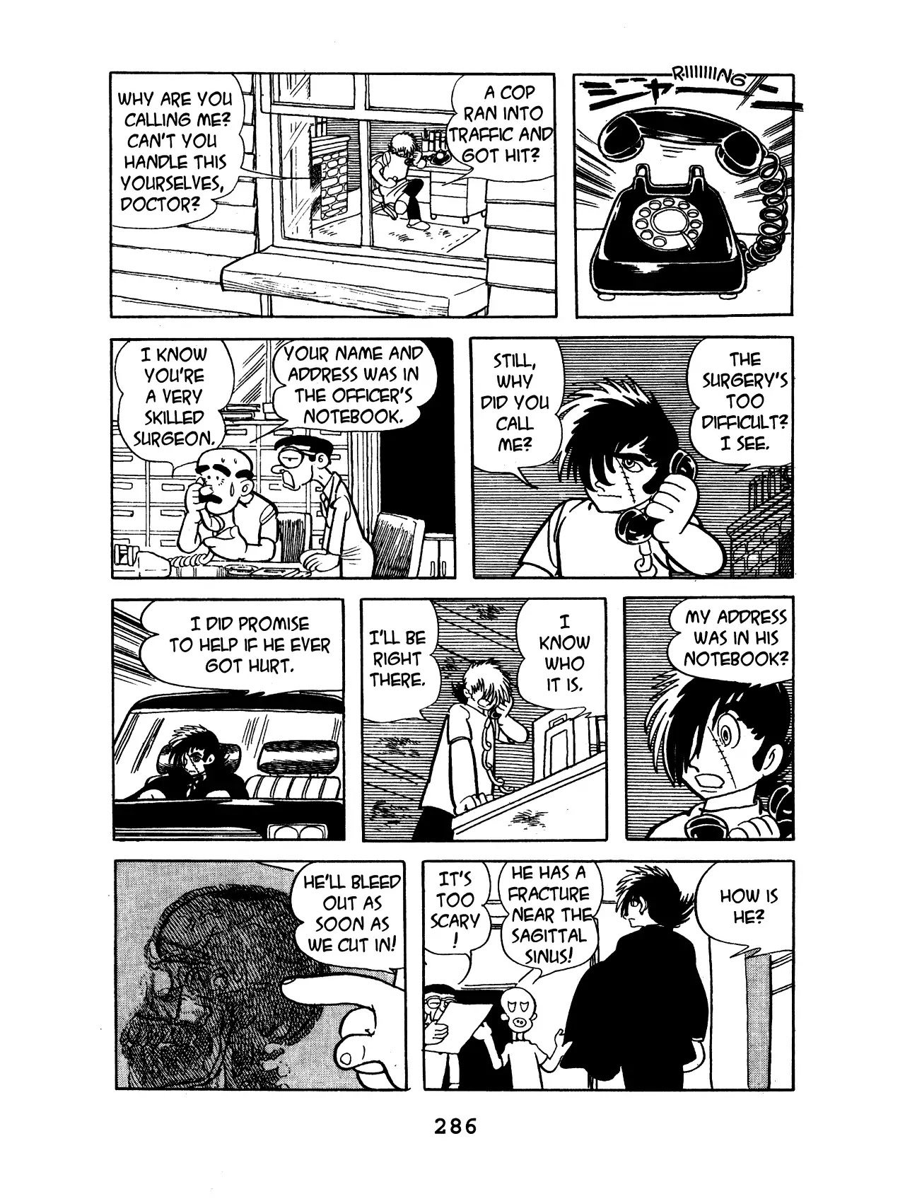 Black Jack Chapter 10.13 page 16 - Vol.10 Chapter 13: Mannequin And Officer