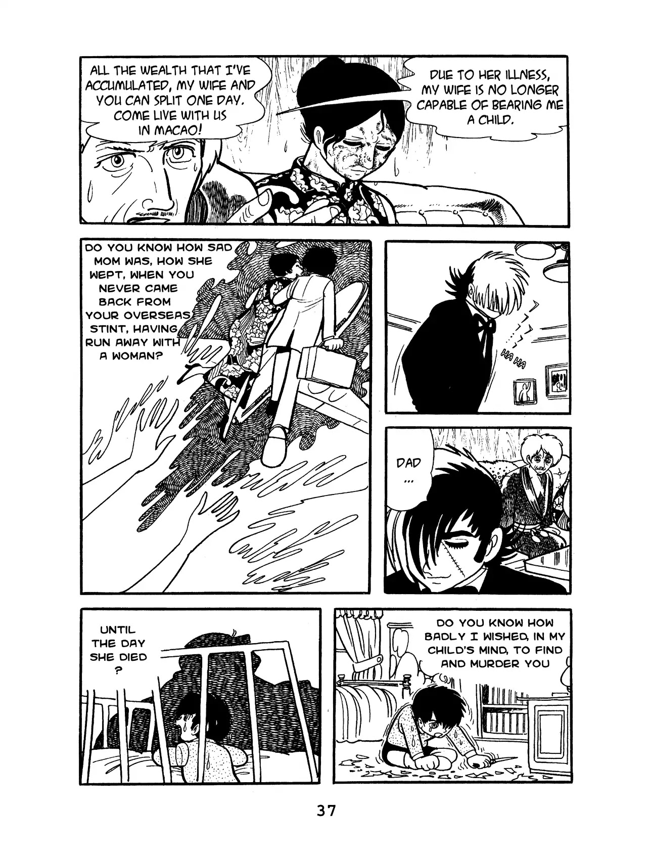 Black Jack Chapter 10.2 page 11 - Vol.10 Chapter 2: The Mask Chosen