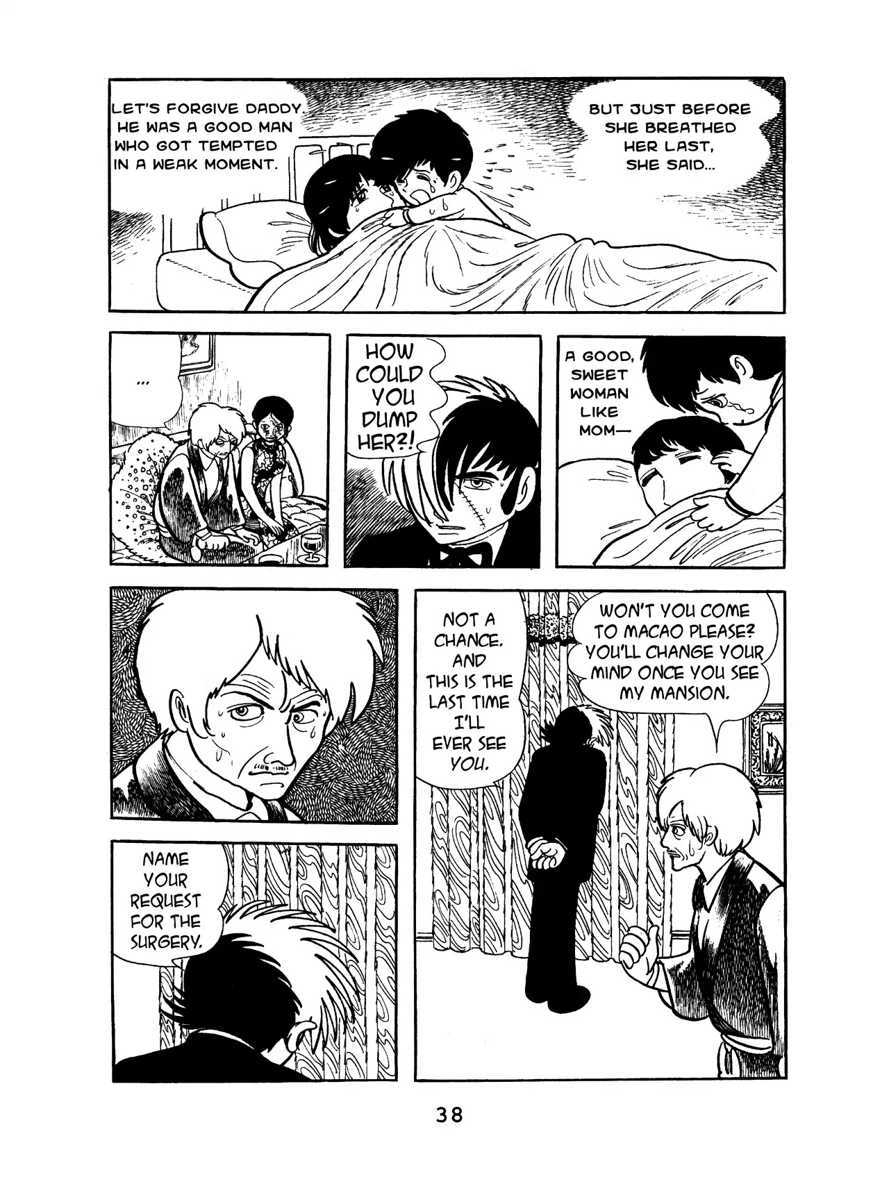 Black Jack Chapter 10.2 page 12 - Vol.10 Chapter 2: The Mask Chosen