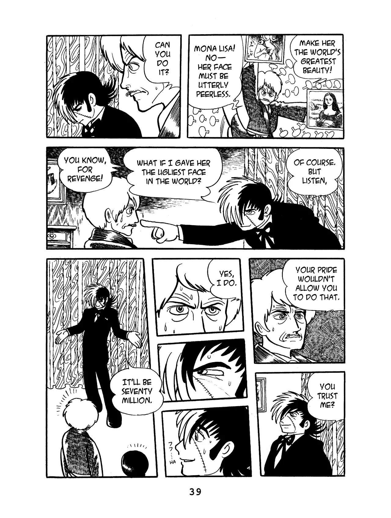 Black Jack Chapter 10.2 page 13 - Vol.10 Chapter 2: The Mask Chosen