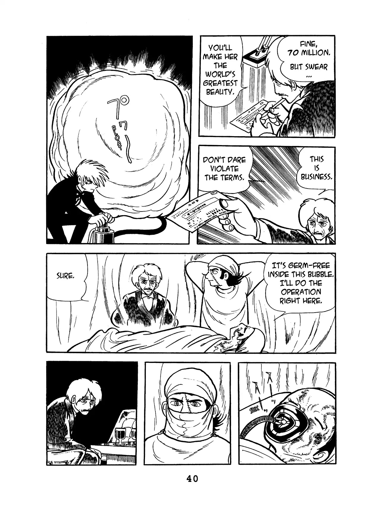 Black Jack Chapter 10.2 page 14 - Vol.10 Chapter 2: The Mask Chosen
