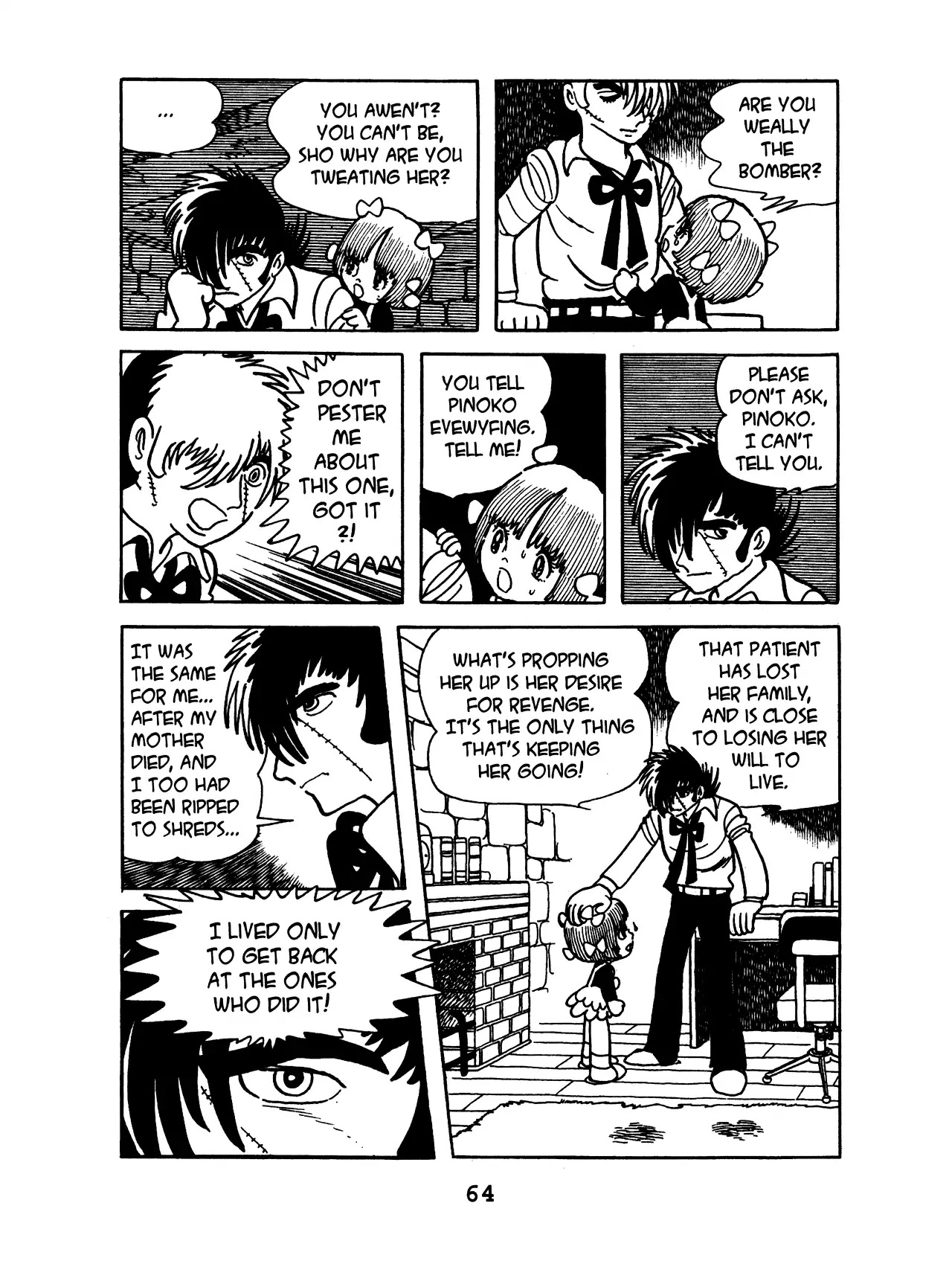 Black Jack Chapter 10.3 page 18 - Vol.10 Chapter 3: Revenge Is My Life