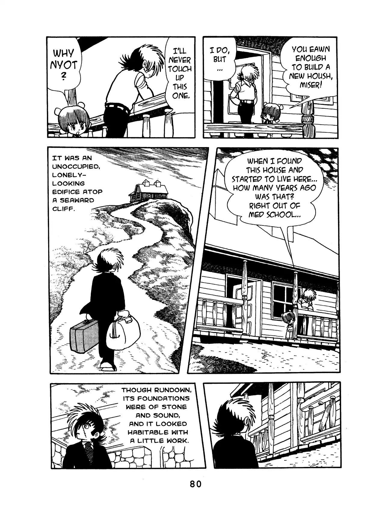 Black Jack Chapter 10.4 page 4 - Vol.10 Chapter 4: Unfinished House