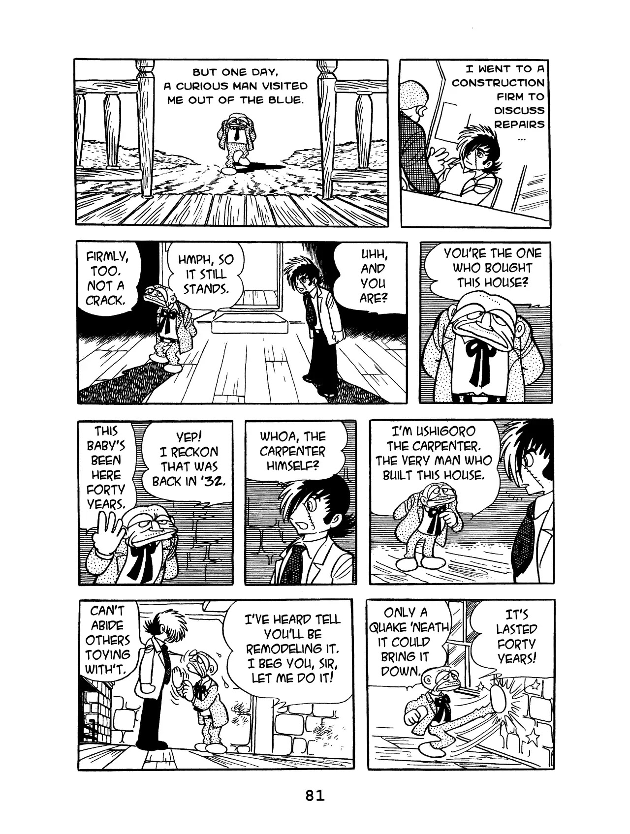 Black Jack Chapter 10.4 page 5 - Vol.10 Chapter 4: Unfinished House