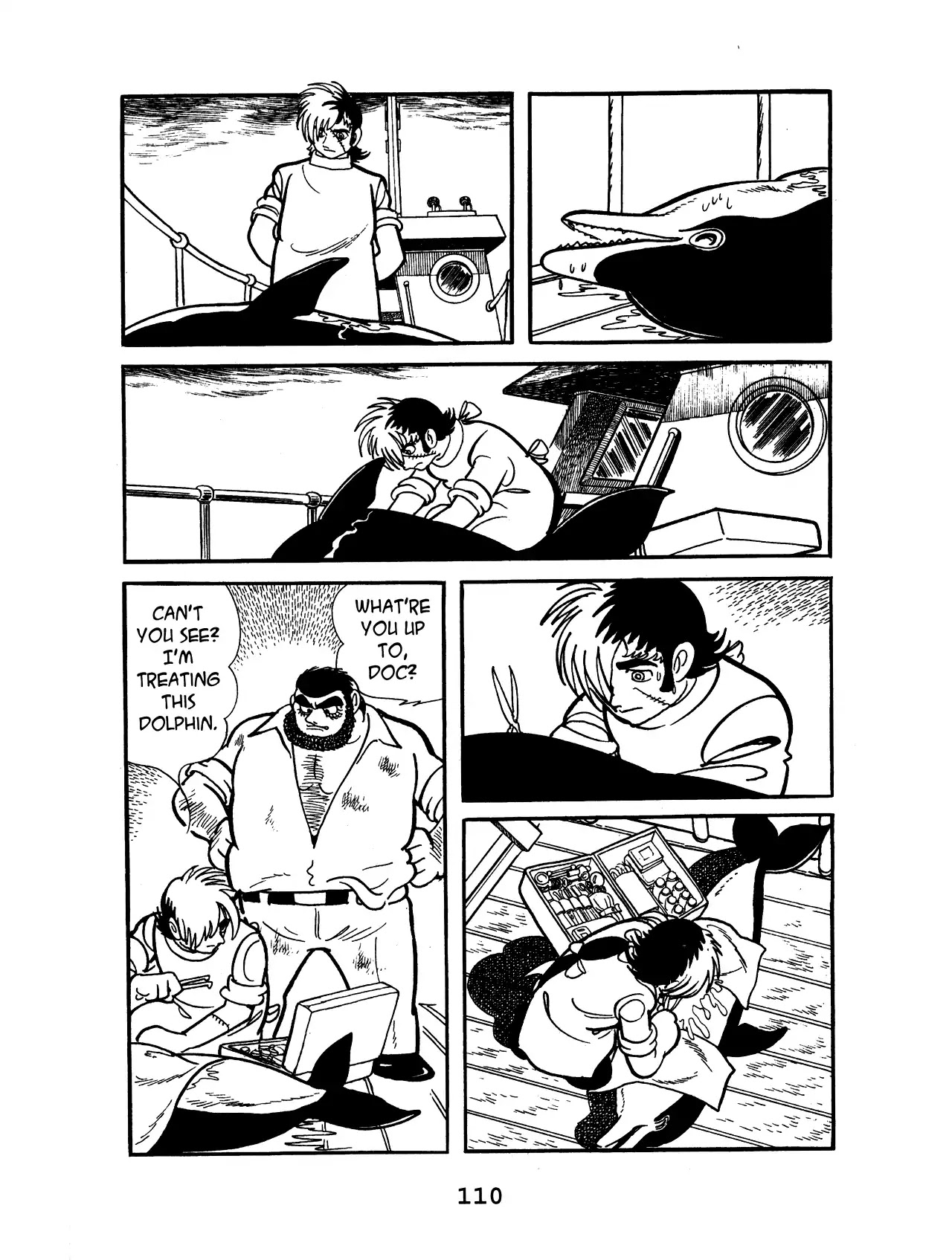 Black Jack Chapter 10.5 page 12 - Vol.10 Chapter 5: Strangers At Sea