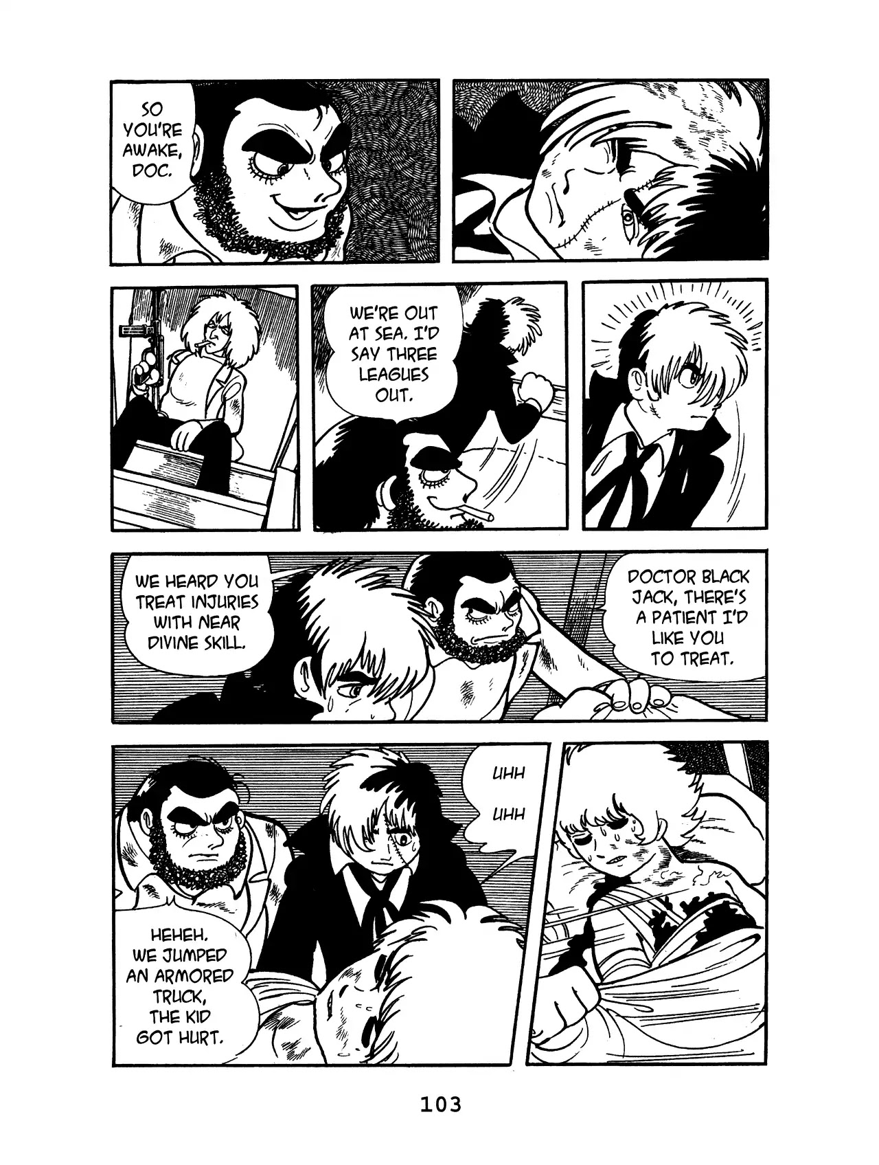 Black Jack Chapter 10.5 page 5 - Vol.10 Chapter 5: Strangers At Sea