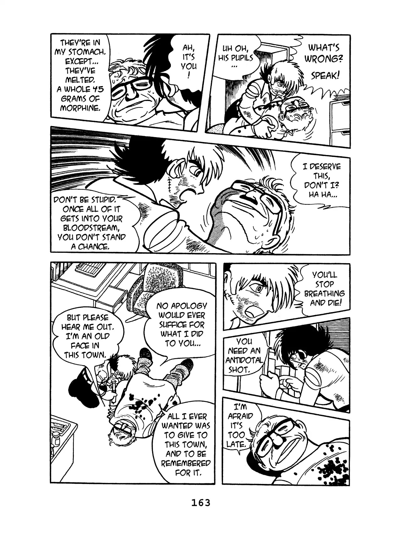 Black Jack Chapter 10.7 page 19 - Vol.10 Chapter 7: The Man Who Threw Up Capsules