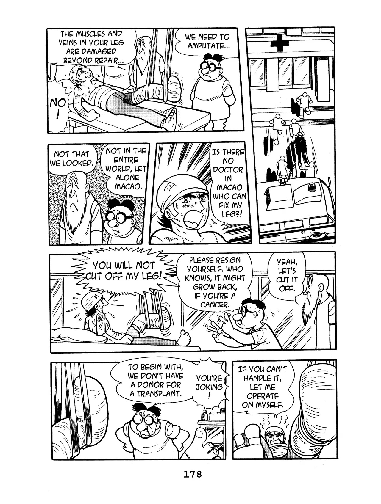 Black Jack Chapter 10.8 page 14 - Vol.10 Chapter 8: Flesh And Blood