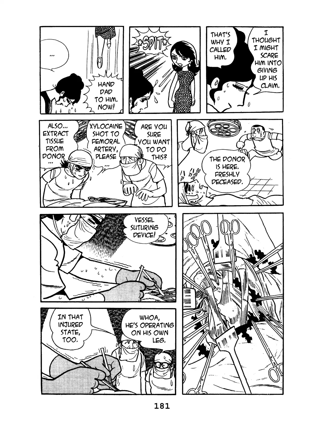 Black Jack Chapter 10.8 page 17 - Vol.10 Chapter 8: Flesh And Blood