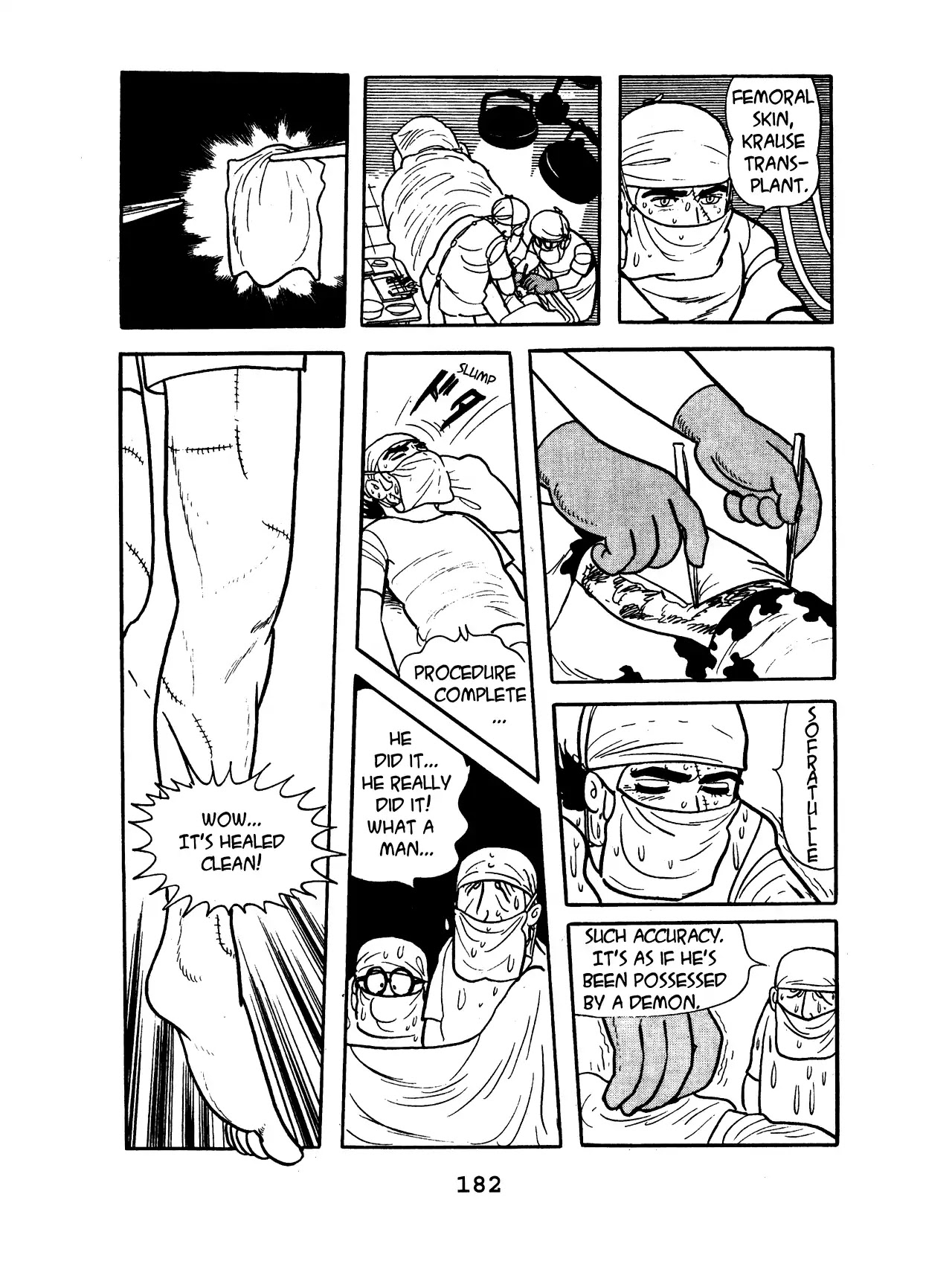 Black Jack Chapter 10.8 page 18 - Vol.10 Chapter 8: Flesh And Blood