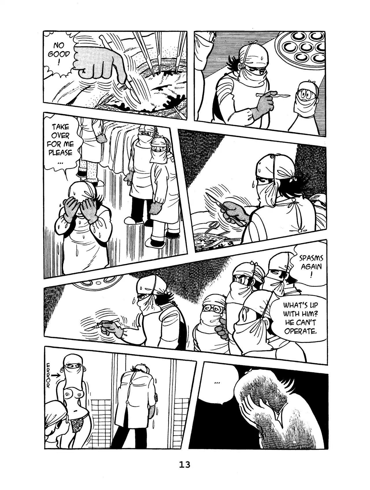 Black Jack Chapter 11.1 page 14 - Vol.11 Chapter 1: Spasm