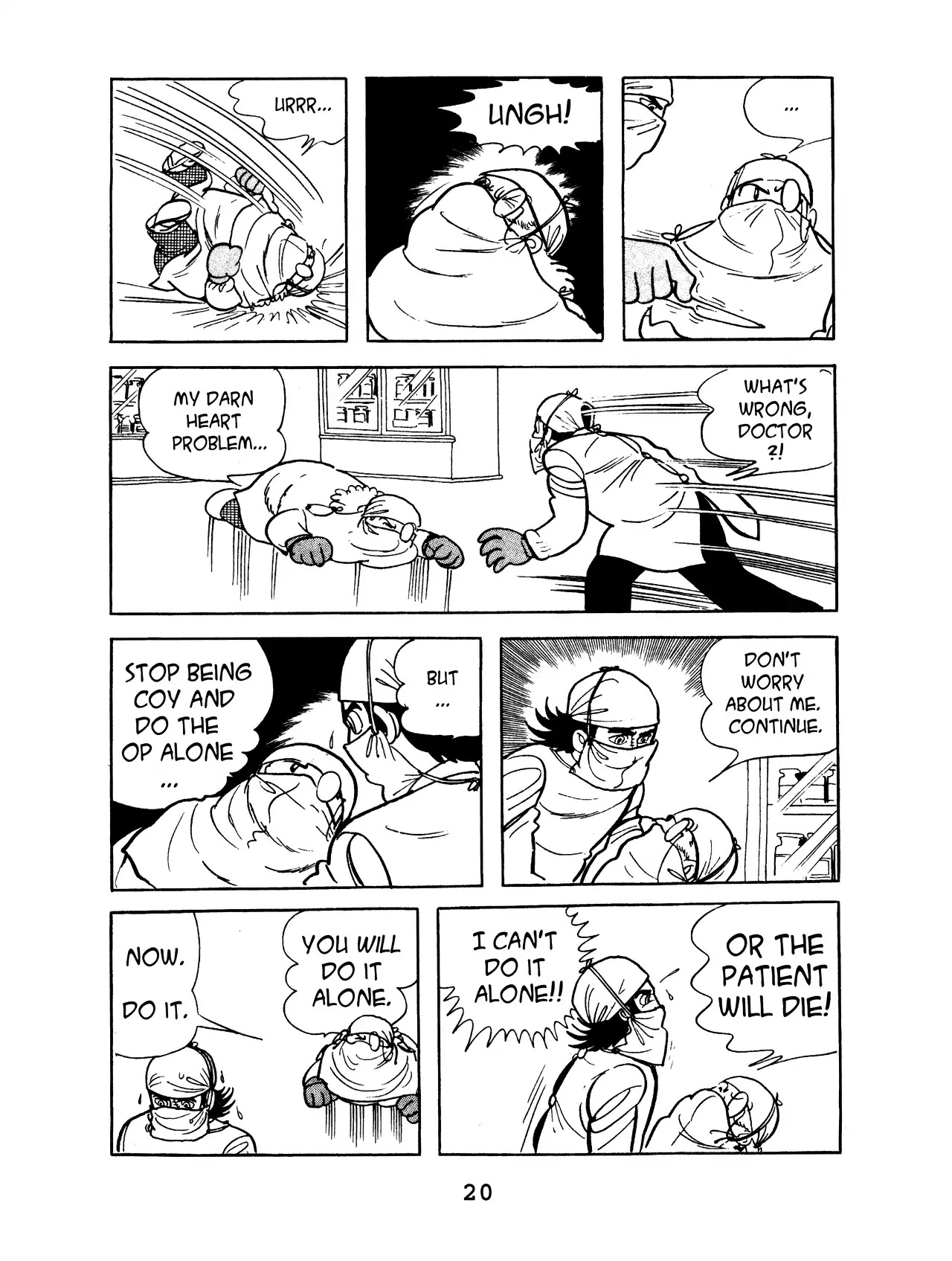 Black Jack Chapter 11.1 page 21 - Vol.11 Chapter 1: Spasm