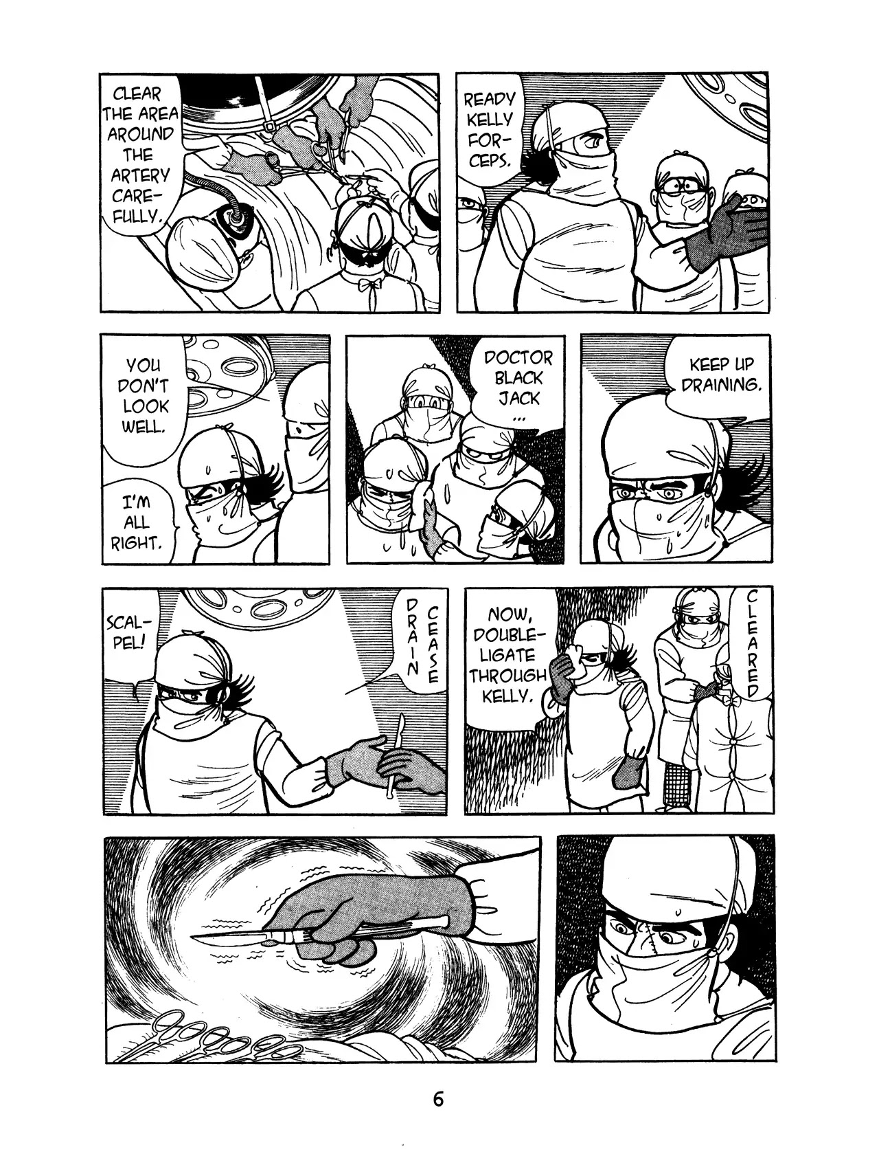 Black Jack Chapter 11.1 page 7 - Vol.11 Chapter 1: Spasm