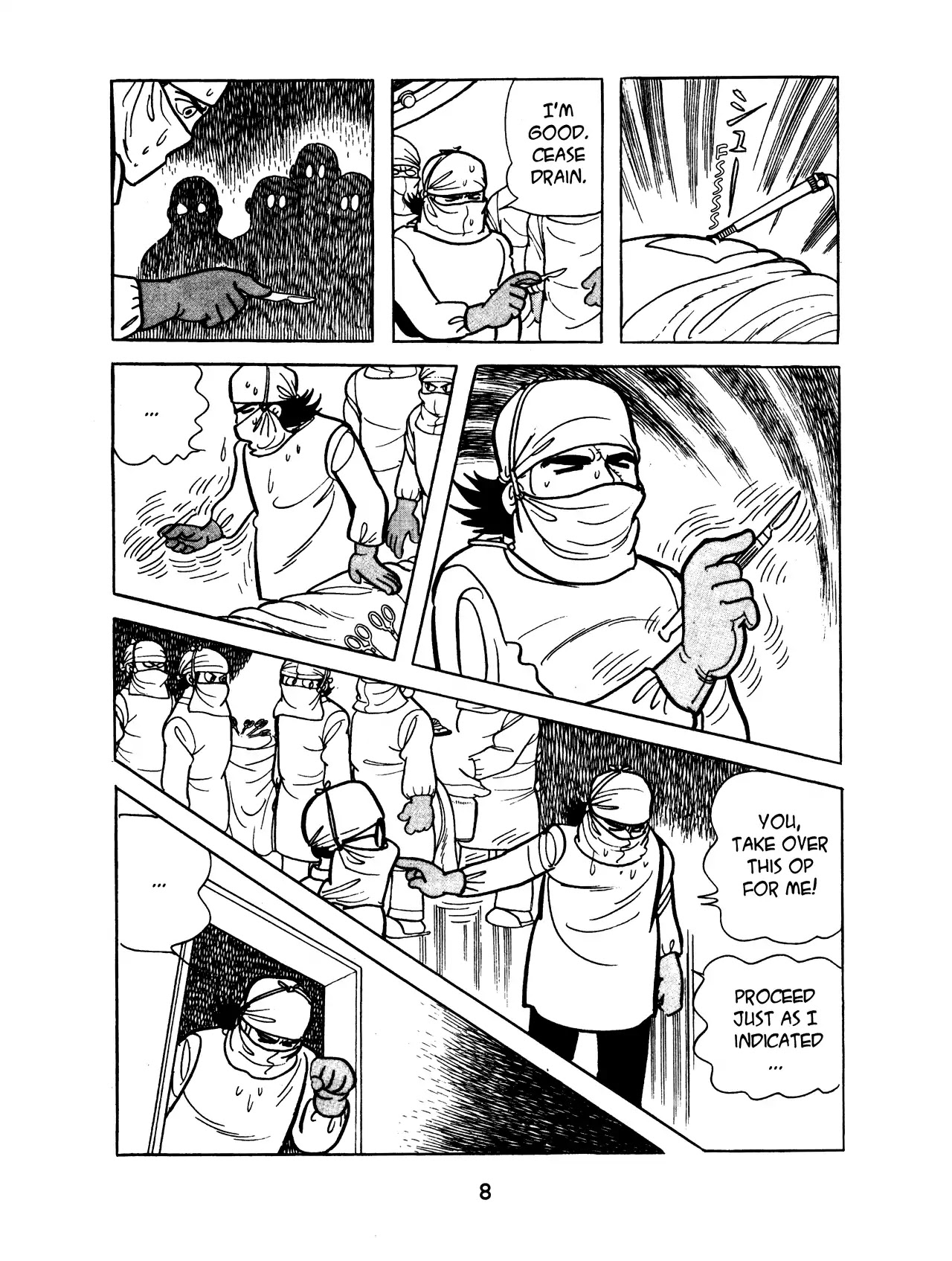 Black Jack Chapter 11.1 page 9 - Vol.11 Chapter 1: Spasm
