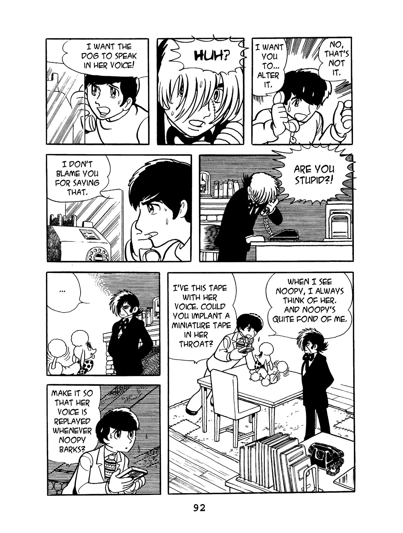 Black Jack Chapter 11.5 page 8 - Vol.11 Chapter 5: The Whispers of A Dog