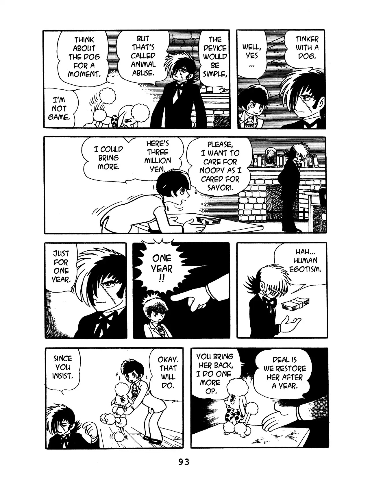 Black Jack Chapter 11.5 page 9 - Vol.11 Chapter 5: The Whispers of A Dog