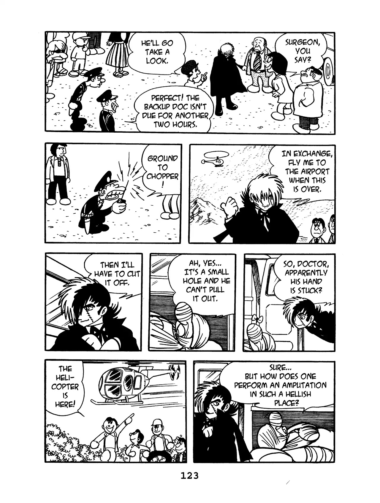 Black Jack Chapter 11.6 page 15 - Vol.11 Chapter 6: Showa Shinzan